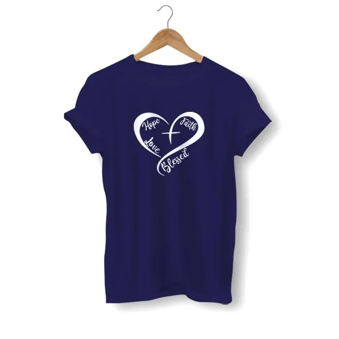 Necklaces Lords Guidance Christian TShirt br Blessed Heart