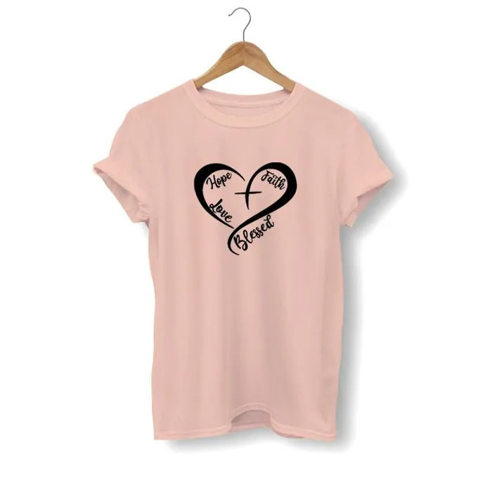 Necklaces Lords Guidance Christian TShirt br Blessed Heart