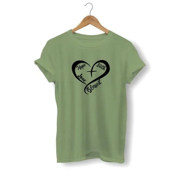 Necklaces Lords Guidance Christian TShirt br Blessed Heart