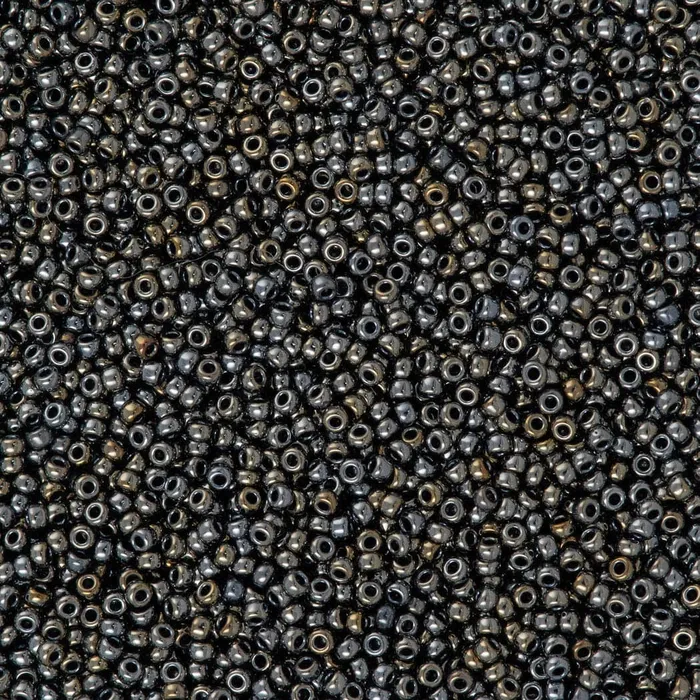 Necklaces Miyuki Seed Beads 150 0464 Light Gunmetal 10 Gr Peppy Beads