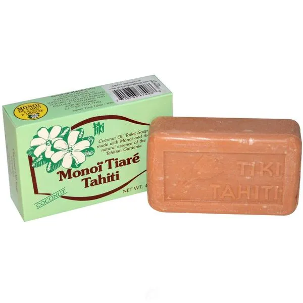 Necklaces Monoi Tiar Tahiti Coconut Bar Soap 46 oz FIVESTARTRANSP