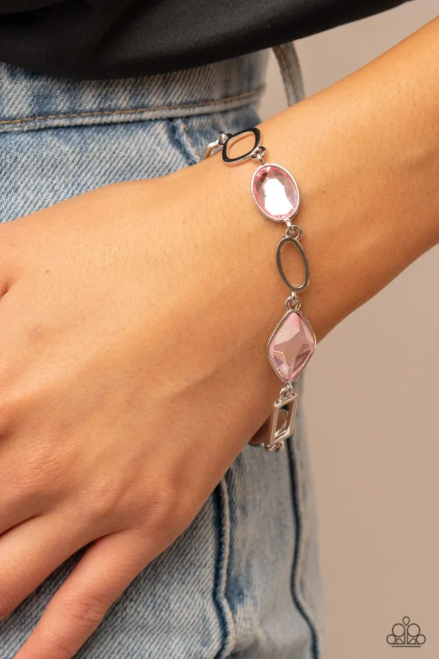 Necklaces Paparazzi Accessories Dazzle for Days Pink