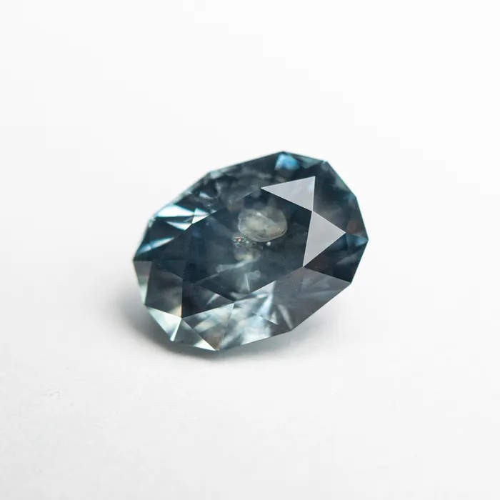 Necklaces Parti Light BlueYellow Brilliant Sapphire 270ct Geo Oval Misfit Gems Necklaces Parti Light BlueYellow Brilliant Sapphire 270ct Geo Oval Misfit Gems