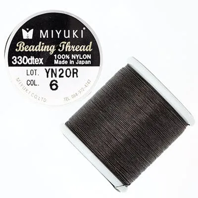 Necklaces Peppy Beads Miyuki Beading Thread50 Meter SpoolColor 6 Brown