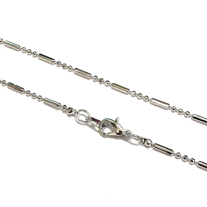 Necklaces Silver Plated Necklace Chain Silver Plated Ready Necklace 17 Inches Ready Necklace Peppy Beads