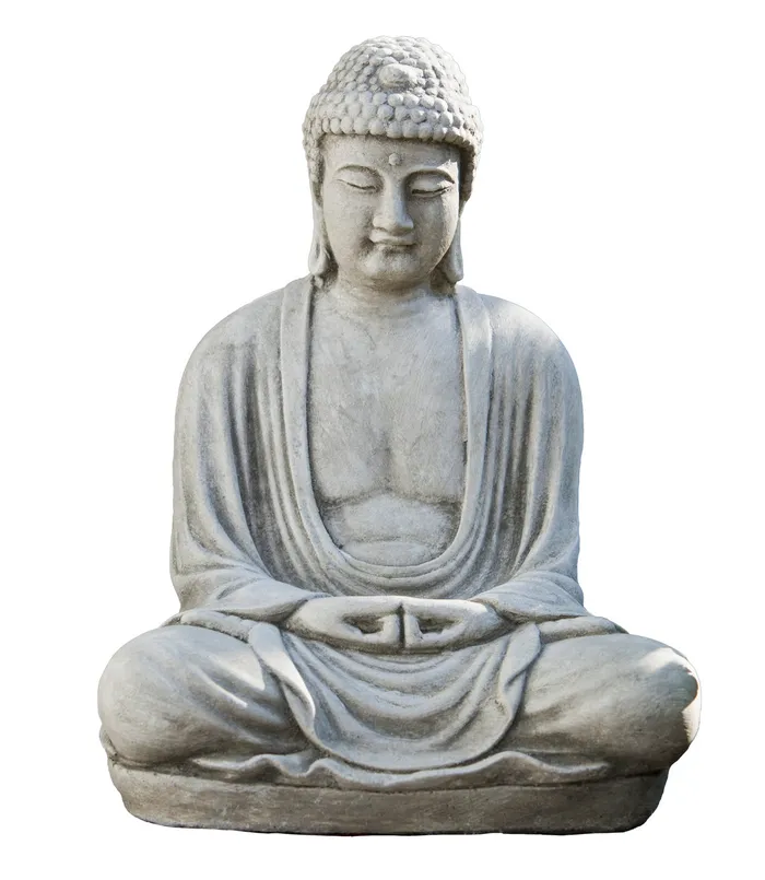 Necklaces Small Seated Buddha Garden Statue La Campania