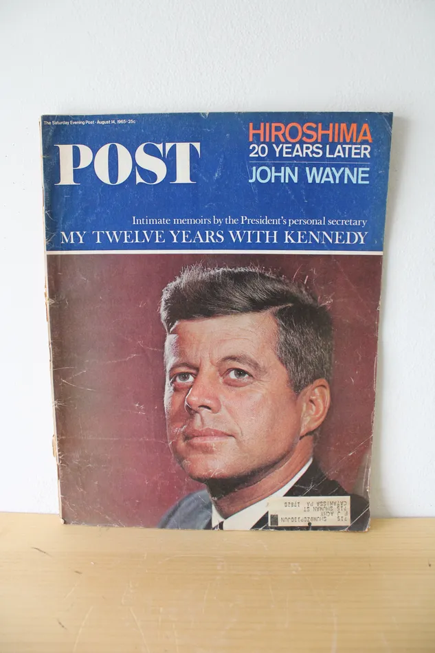 Necklaces The Saturday Evening Post My Twelve Years With Kennedy August 14th 1965 Magazine Jubilee Thrift