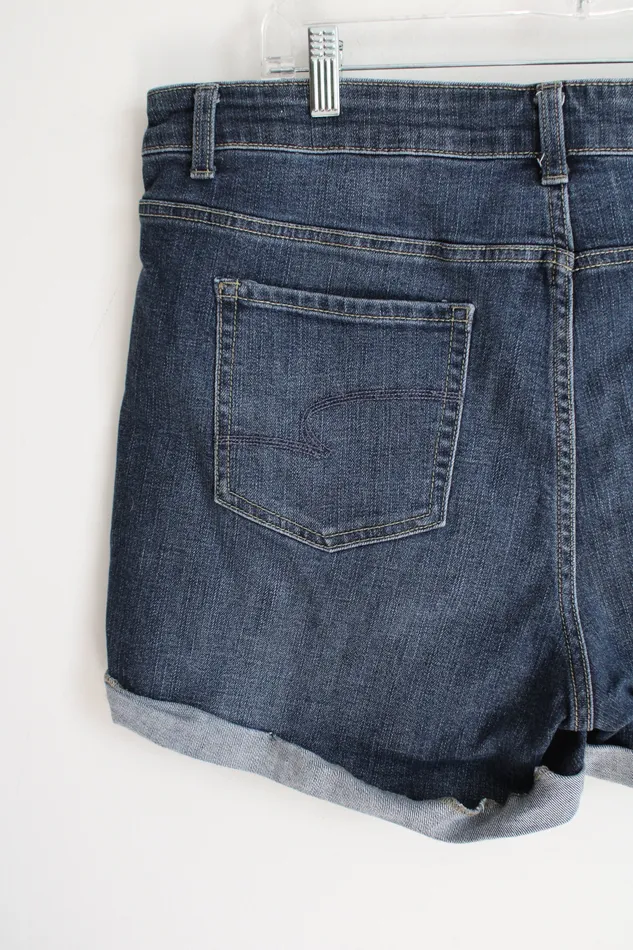 Necklaces Time And Tru Time And Tru Mid Rise Denim Shorts 18
