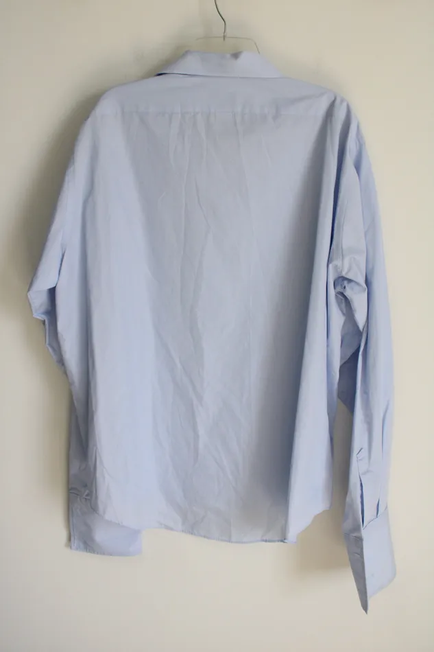 Necklaces Van Heusen Van Heusen Light Blue Button Down Shirt 18 12 3839