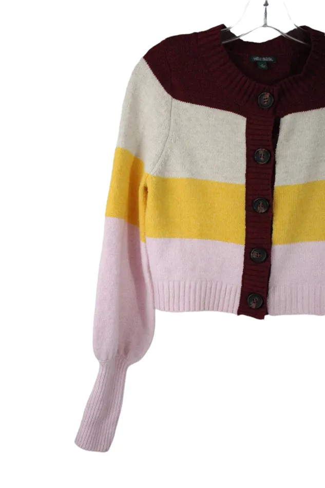 Necklaces Wild Fable Wild Fable Color Blocked Cardigan S