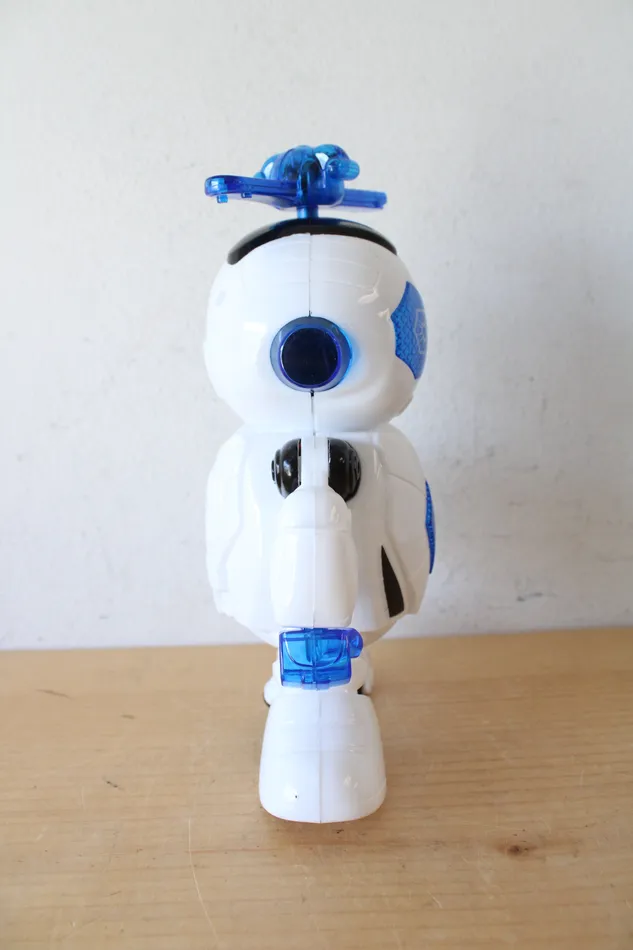 NEW Camp Invention Link Dancing Blue White Robot Jubilee Thrift Rings