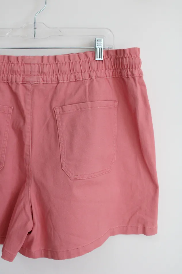 NEW Time And Tru Pink Denim Shorts XXL 20 Time And Tru Necklaces