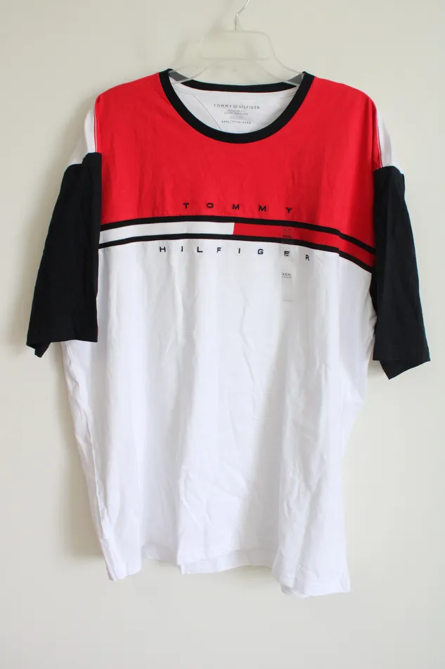 NEW Tommy Hilfiger Regular Fit Logo Tee XXXL Tommy Hilfiger Earrings