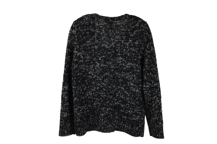 New York Company Black Knit Sweater L New York Company Rings