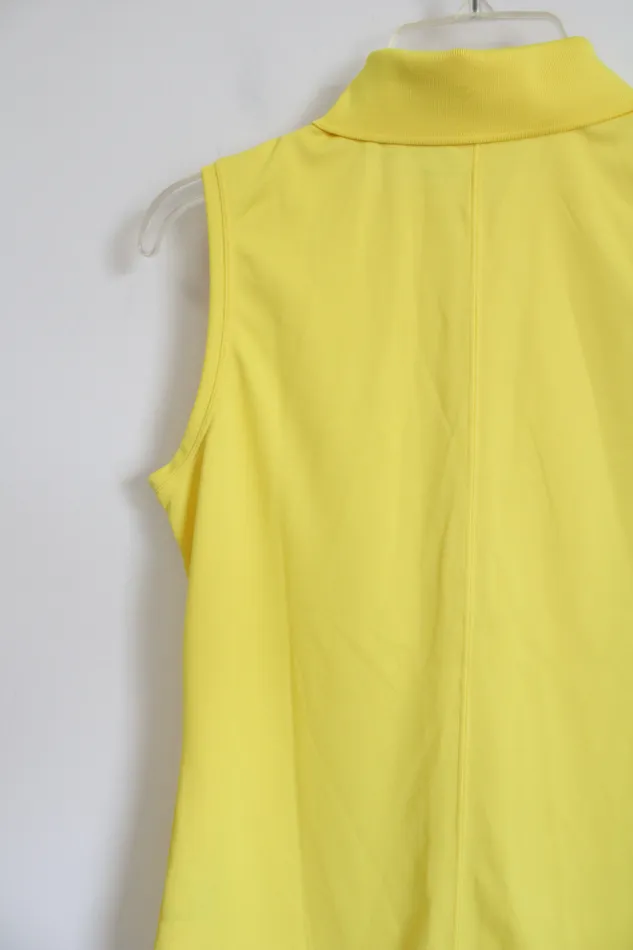 Nike Golf DriFit Sleeveless Yellow Tank M Nike Earrings