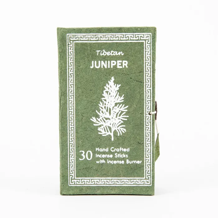 Nirvana Mala Juniper Incense Sticks with Burner Necklaces