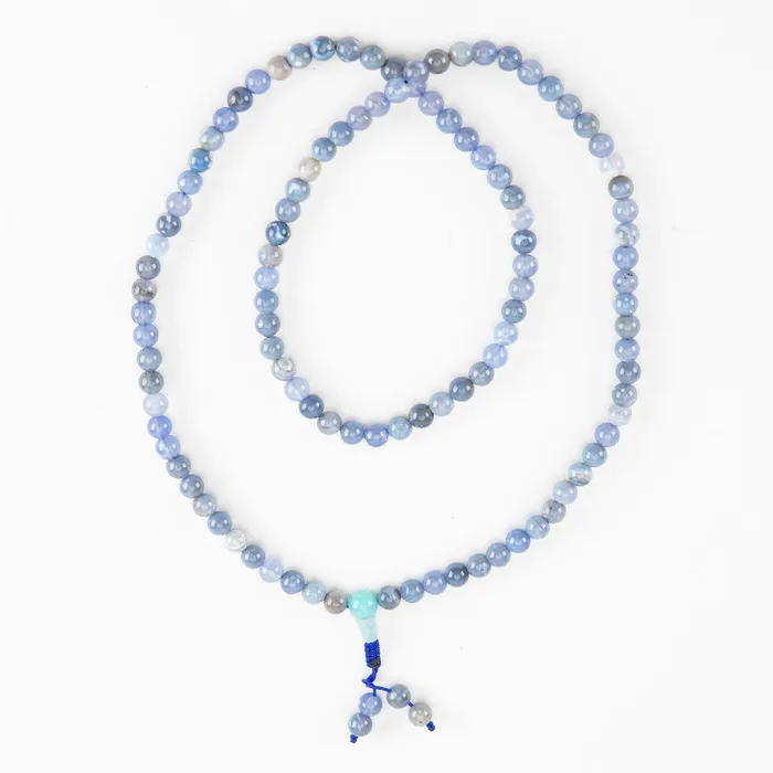 Nirvana Mala Rings Blue Lace Agate Mala