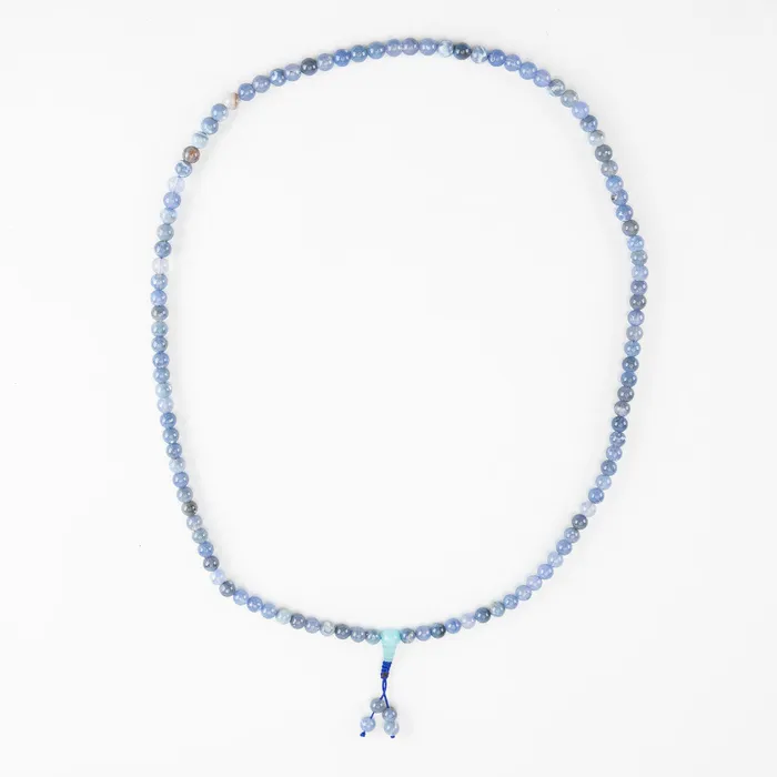 Nirvana Mala Rings Blue Lace Agate Mala