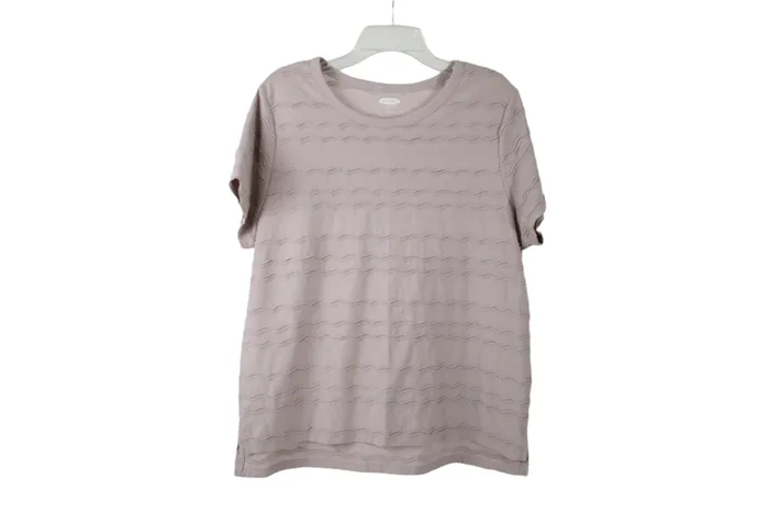 Old Navy Everywear Pale Pink Top L Old Navy Earrings
