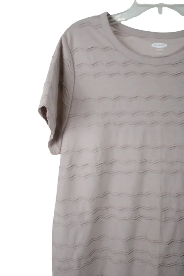 Old Navy Everywear Pale Pink Top L Old Navy Earrings