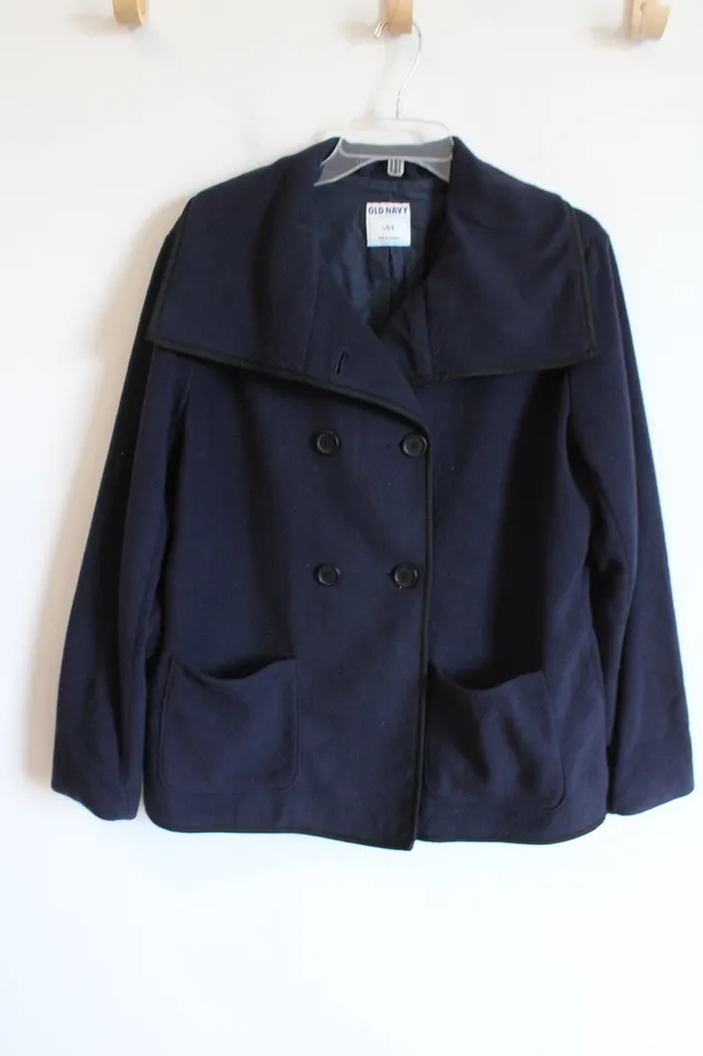 Old Navy Rings Old Navy Blue Fleece Jacket L