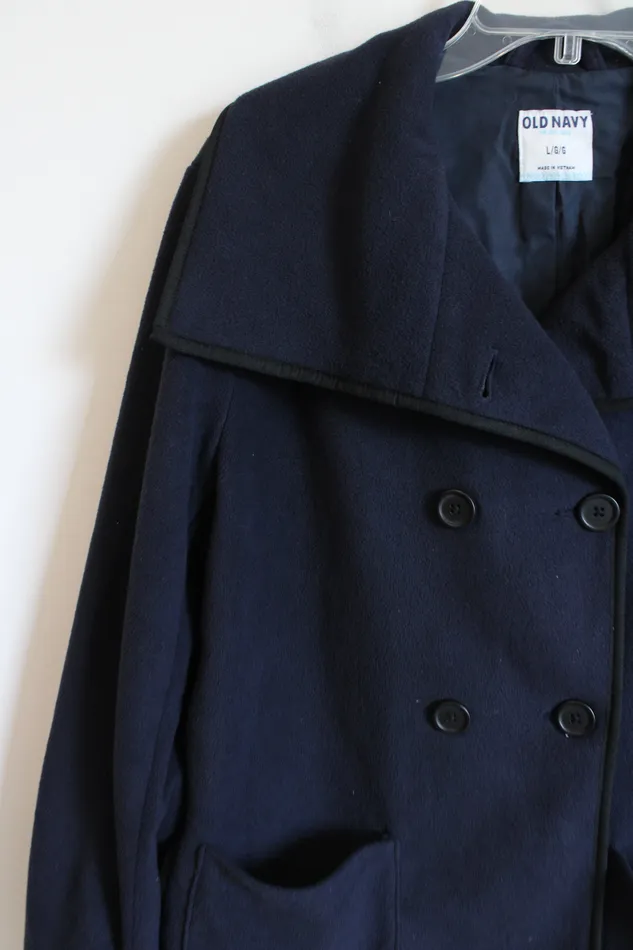 Old Navy Rings Old Navy Blue Fleece Jacket L