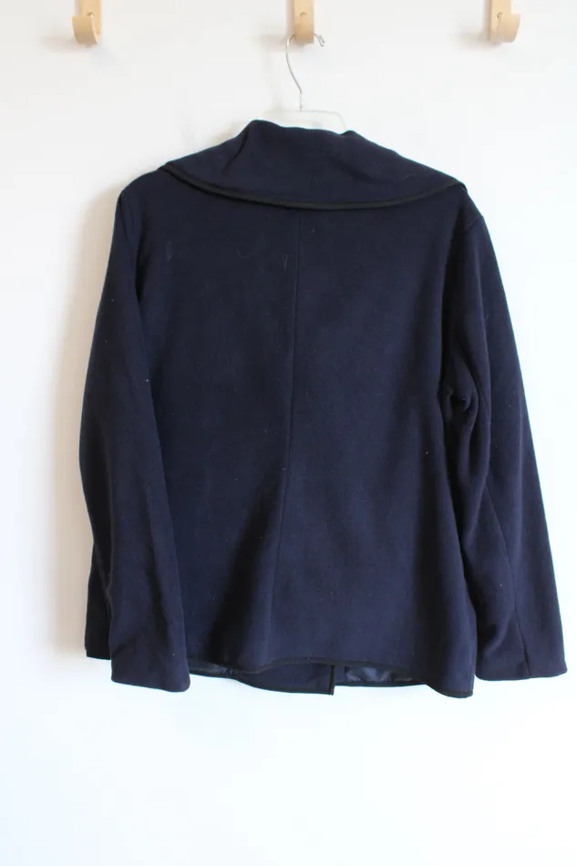 Old Navy Rings Old Navy Blue Fleece Jacket L