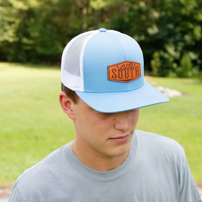Old South Apparel Earrings Old South Leather Patch Trucker Hat
