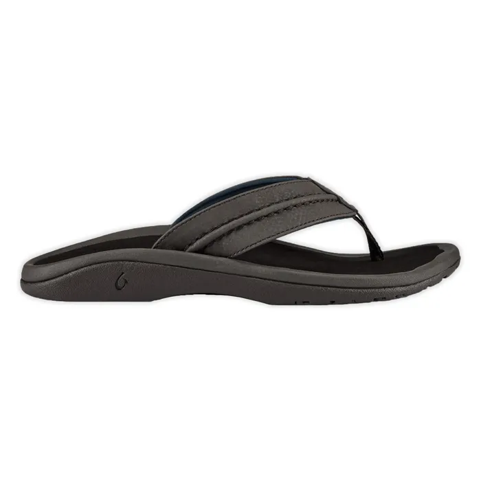 OLUKAI Rings OluKai Mens Hokua Sandals Dark Wood