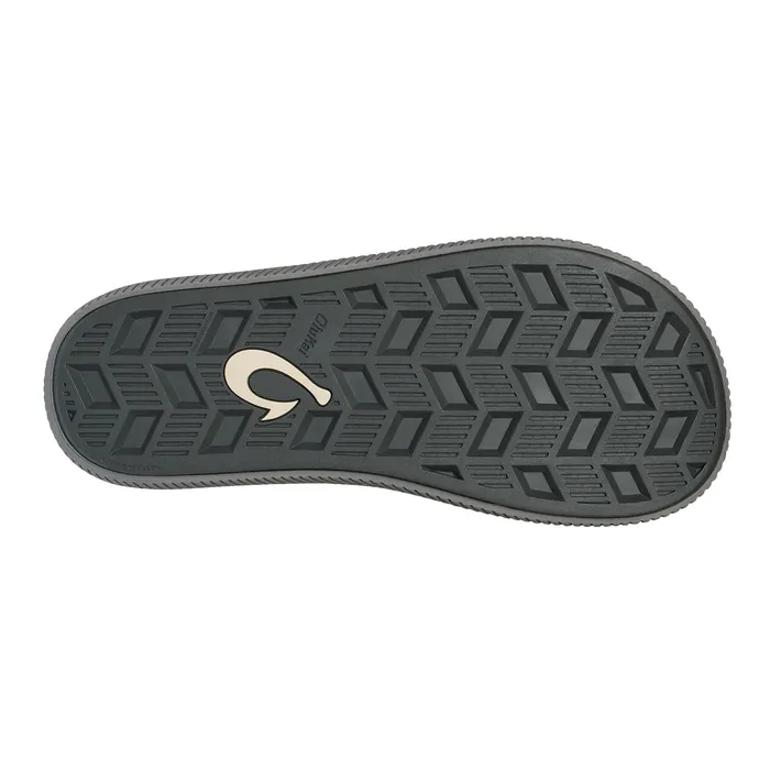 OLUKAI Rings OluKai Ulele Mens Sandals Blue Depth on Charcoal