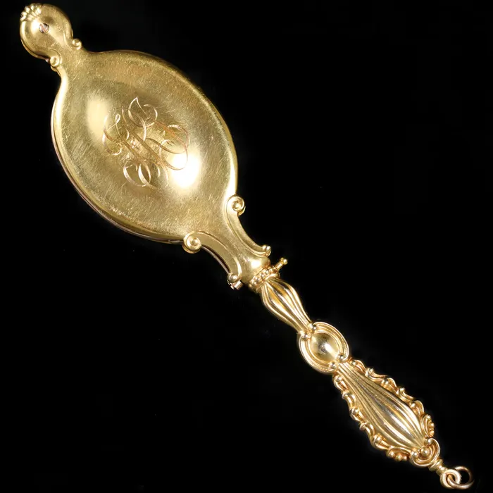 OTC Earrings Victorian 670 CTW Gemstone Lorgnette