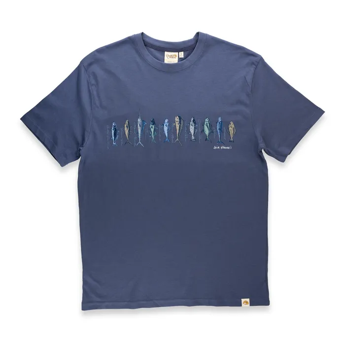 Pacific Creations Game Fish Mens TShirt TANKSTREAM Rings
