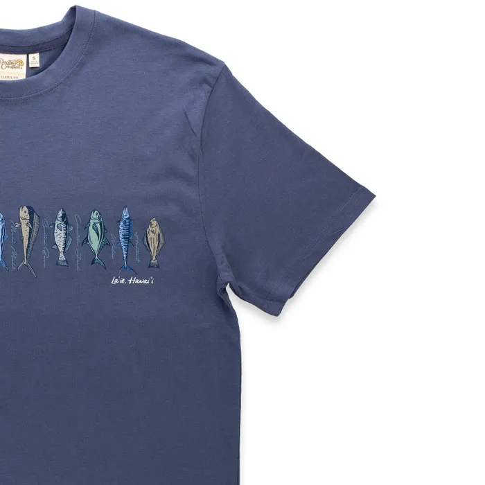 Pacific Creations Game Fish Mens TShirt TANKSTREAM Rings