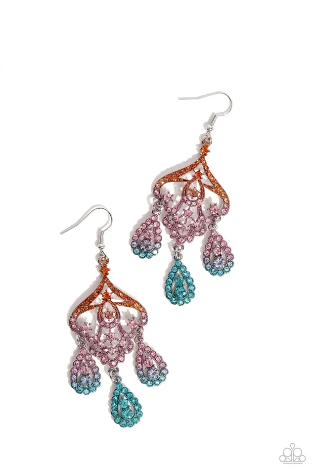 Paparazzi Accessories Chandelier Command Multi Earrings