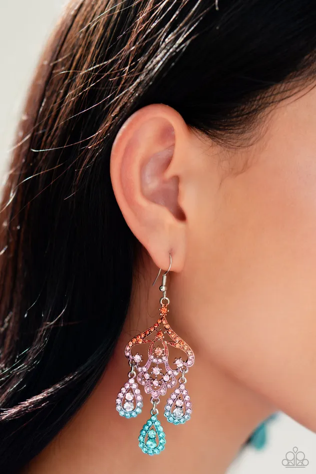 Paparazzi Accessories Chandelier Command Multi Earrings