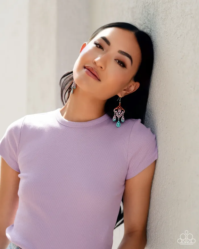 Paparazzi Accessories Chandelier Command Multi Earrings