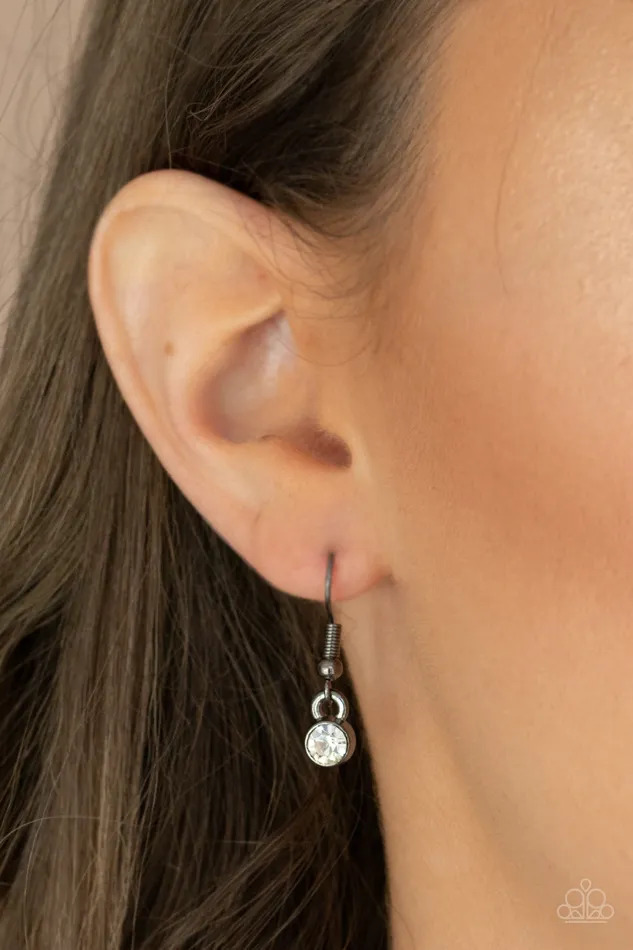 Paparazzi Accessories Earrings BridetoBEAM Black
