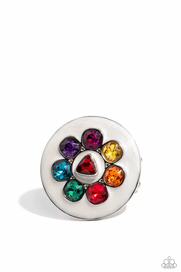 Paparazzi Accessories Earrings Captivating Centerpiece Multi