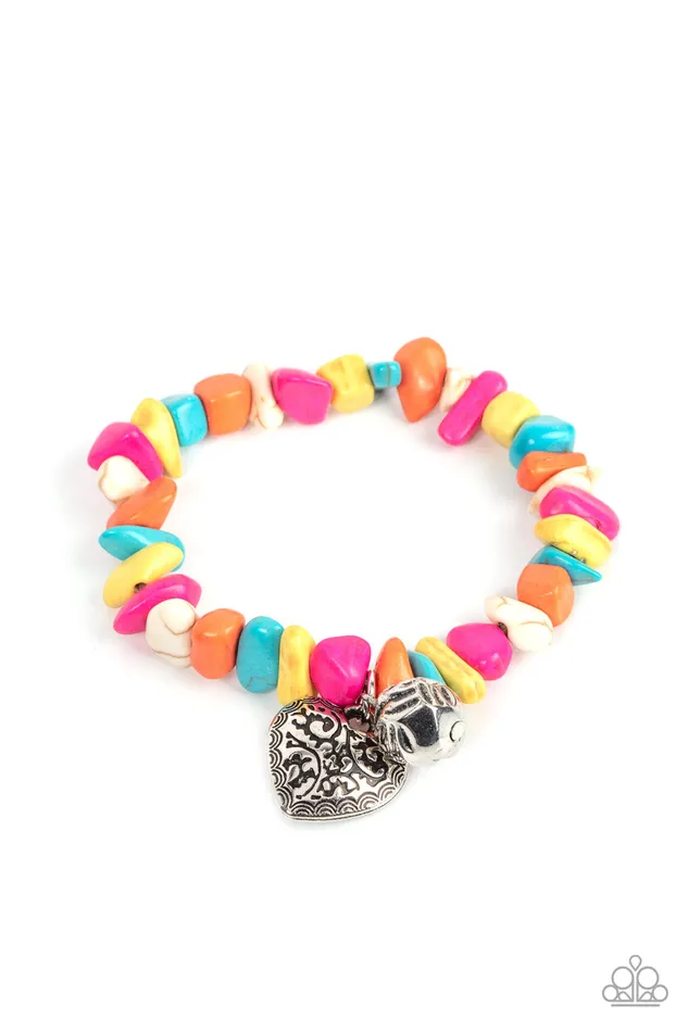 Paparazzi Accessories Earrings Love You to Pieces Multi