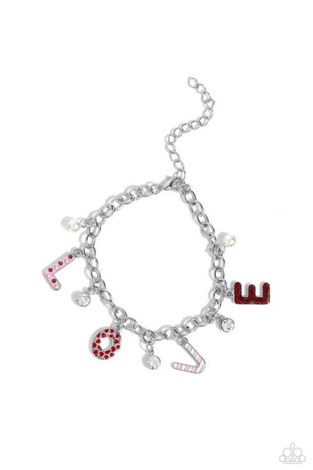 Paparazzi Accessories Earrings Lovestruck Leisure Red