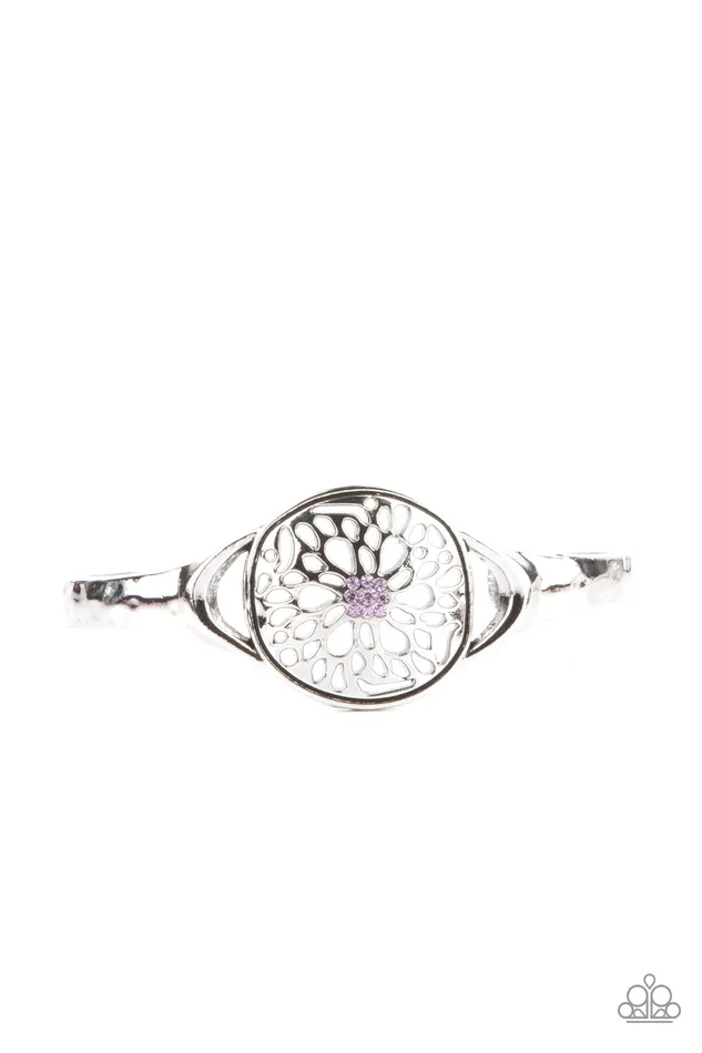 Paparazzi Accessories Earrings Modern Meadow Purple