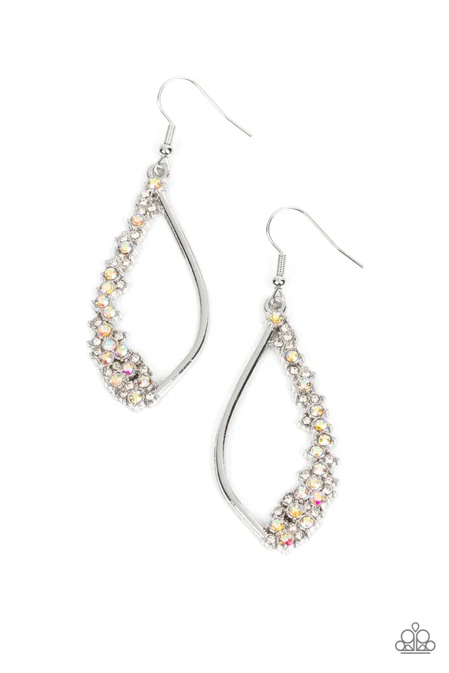 Paparazzi Accessories Earrings Sparkly Side Effects Multi