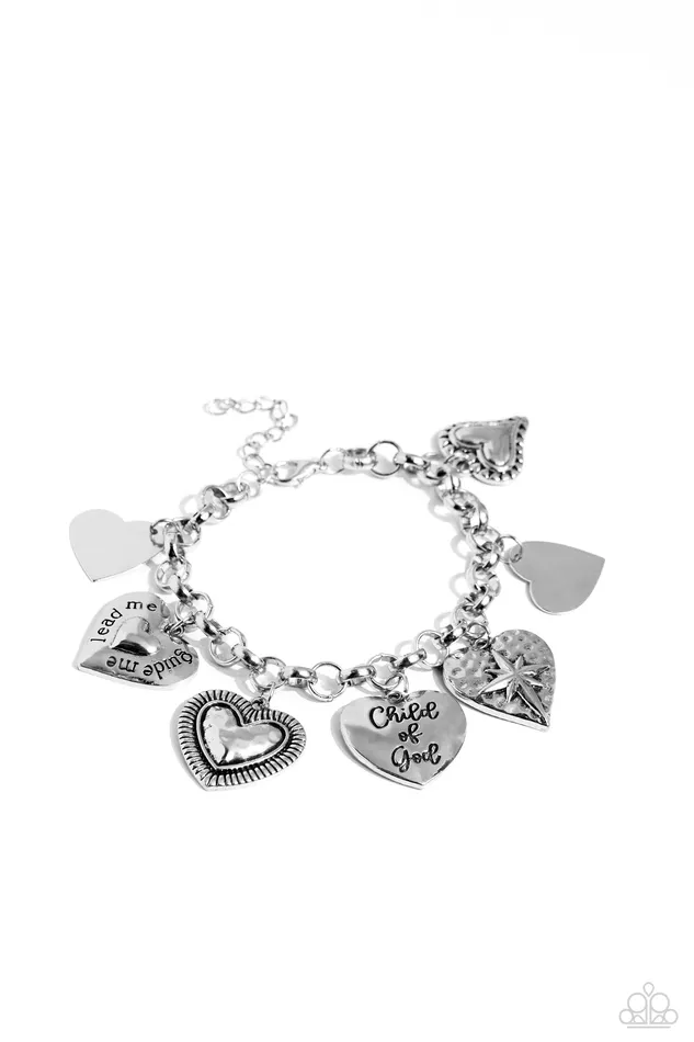 Paparazzi Accessories Necklaces Child of God Silver