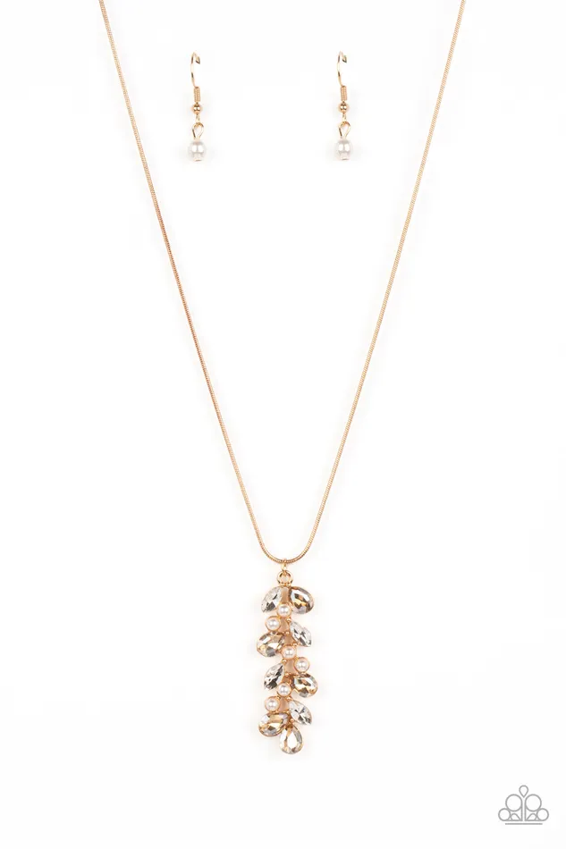 Paparazzi Accessories Pearls Before VINE Gold PreStyled Sets