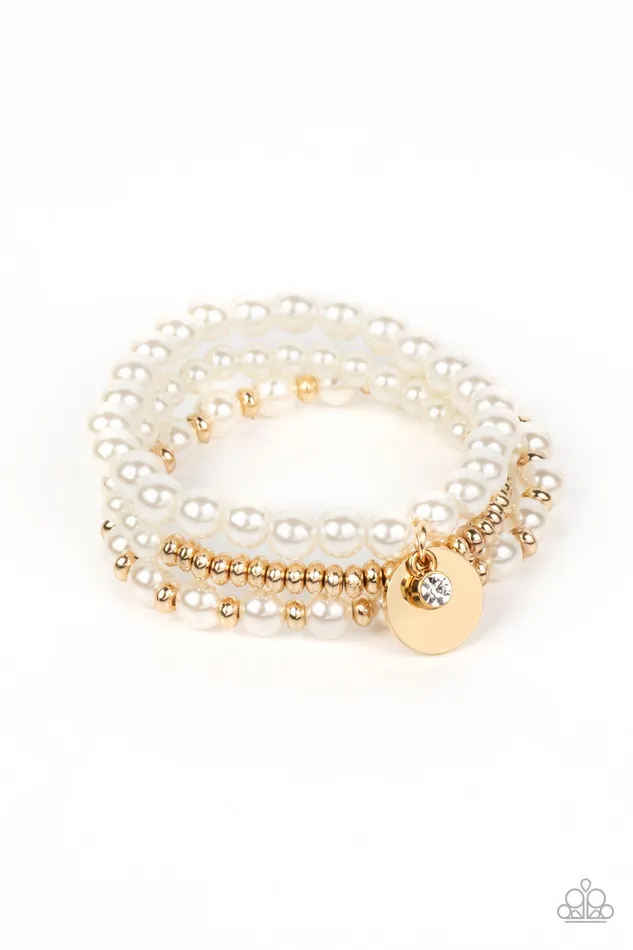 Paparazzi Accessories PreStyled Sets Pearly Professional Gold