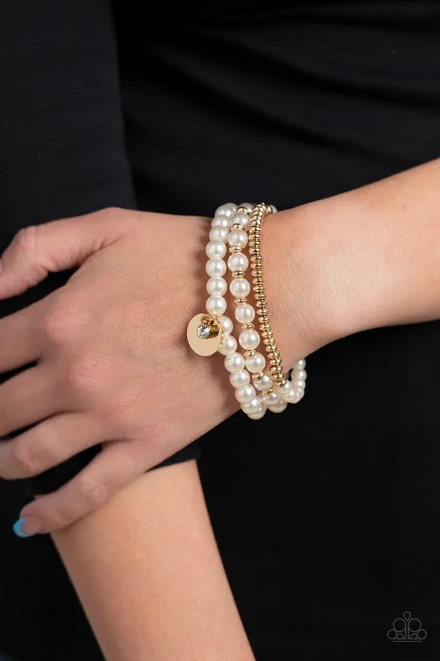 Paparazzi Accessories PreStyled Sets Pearly Professional Gold