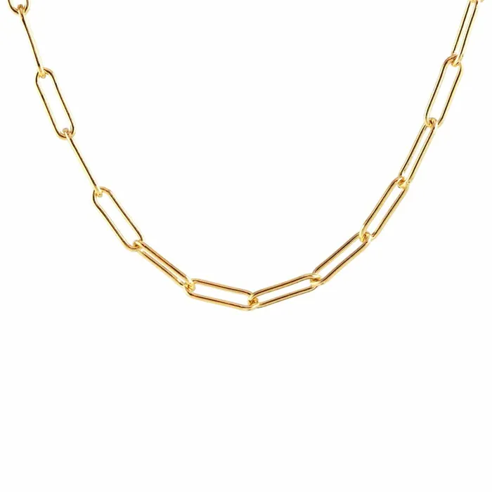 Paperclip Chain Necklace kris nations Necklaces