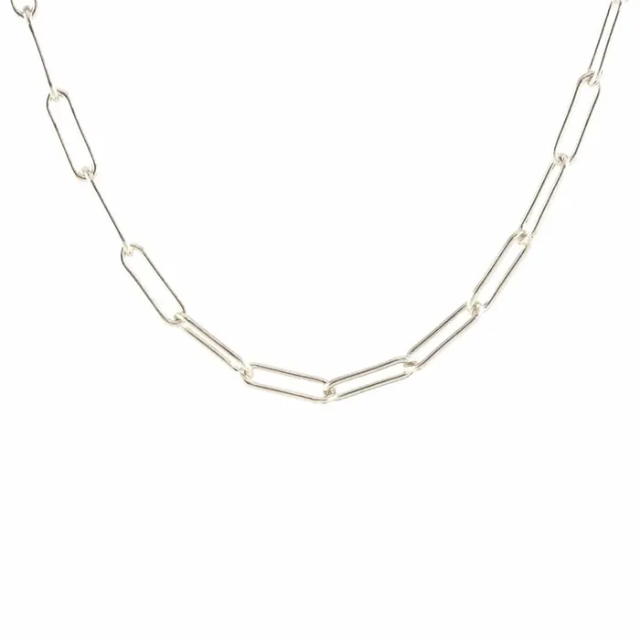 Paperclip Chain Necklace kris nations Necklaces