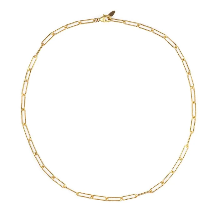Paperclip Chain Necklace kris nations Necklaces