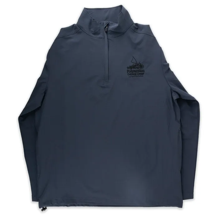 PCC Quarter Zip Mens Stretch Pullover with Logo BOXERCRAFT Rings